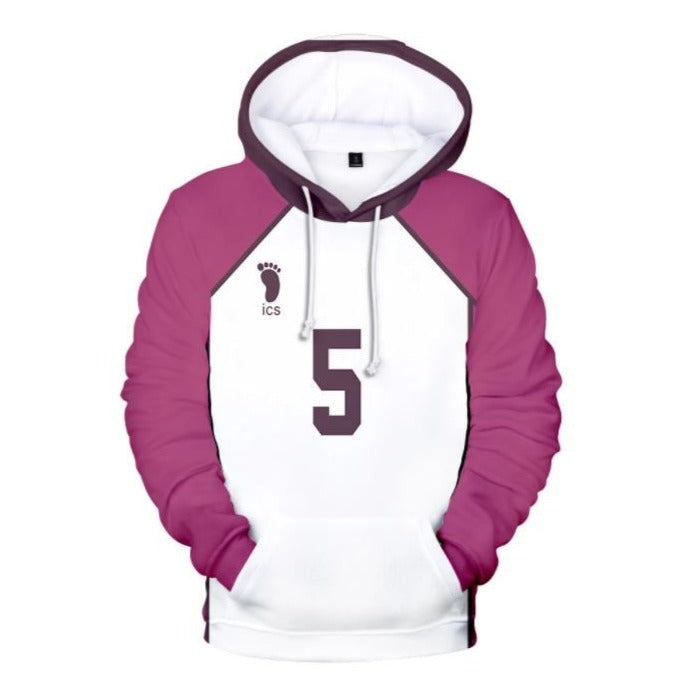 Sweat Haikyuu Shiratorizawa Tendō Satori - Haikyuu Shop